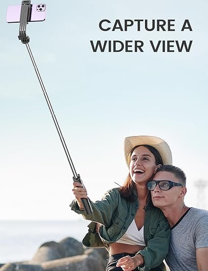 Extendable Selfie Stick with Wireless Remote