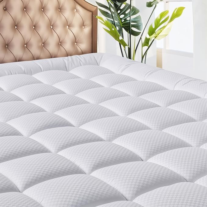 King Size Cooling Mattress Pad & Mattress Protector