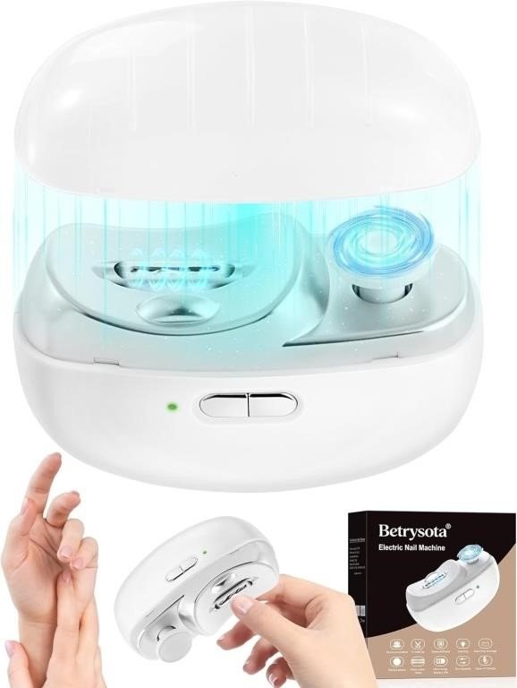 Electric Nail Clipper Upgraded 3 in 1 Automatic thumbnail