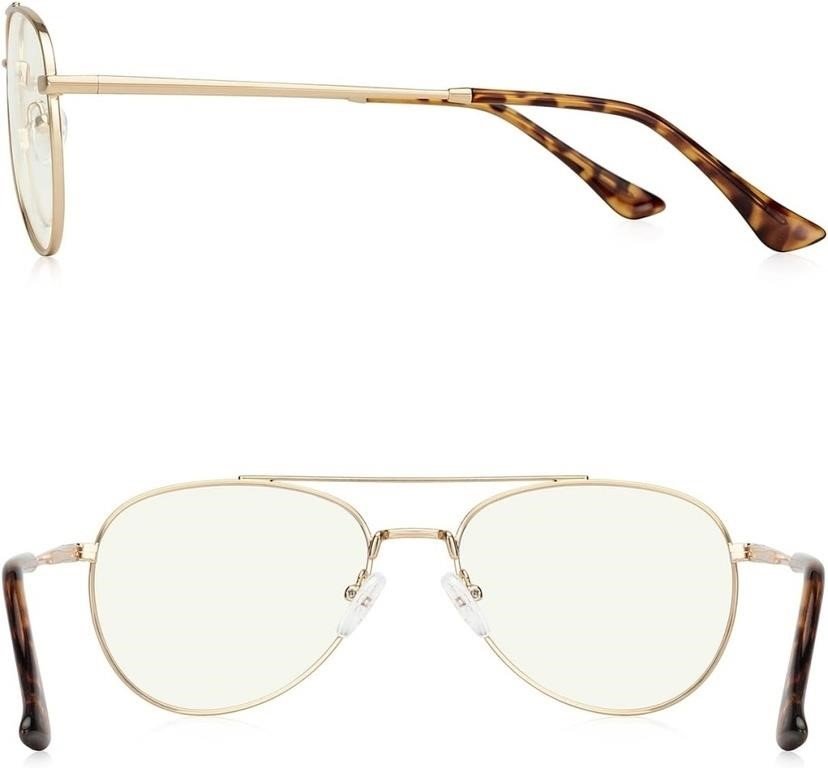 Aviator Reading Glasses for men and Women Blue Light thumbnail