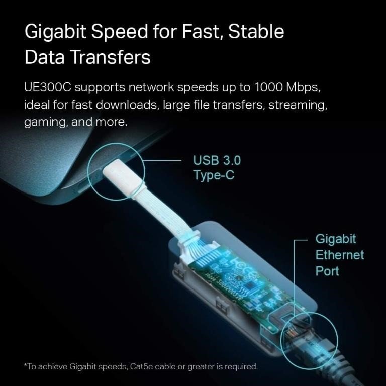 TP-Link USB C to Ethernet Adapter thumbnail