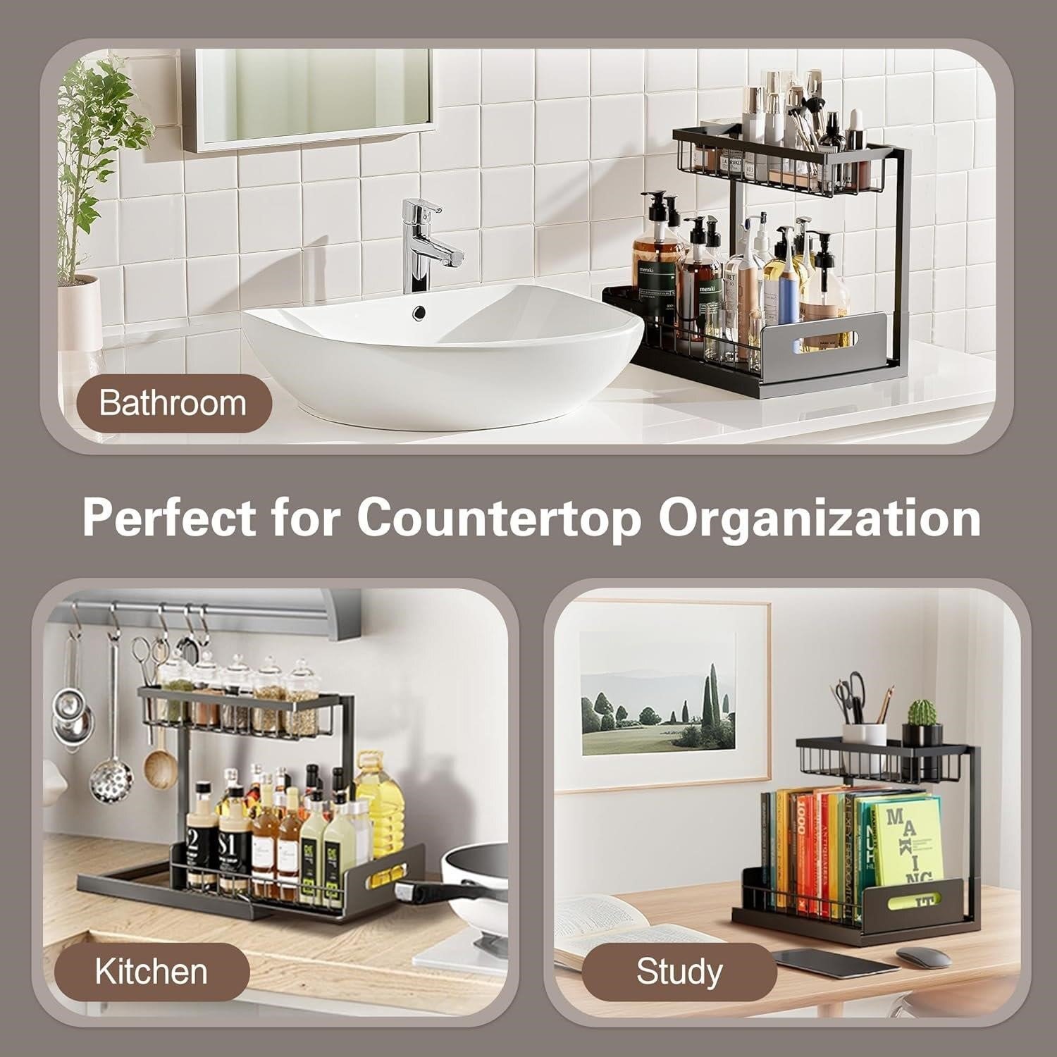 BN-Under Sink Organizer Set of 2 GW78457 thumbnail