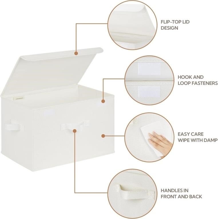 GRANNY SAYS Storage Bins with Lids - 2 Pack thumbnail