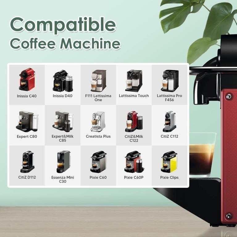 Reusable Coffee Capsules for Originals, Stainless thumbnail