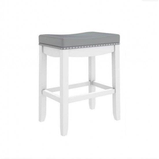 2pcs 29" Bar stool White thumbnail