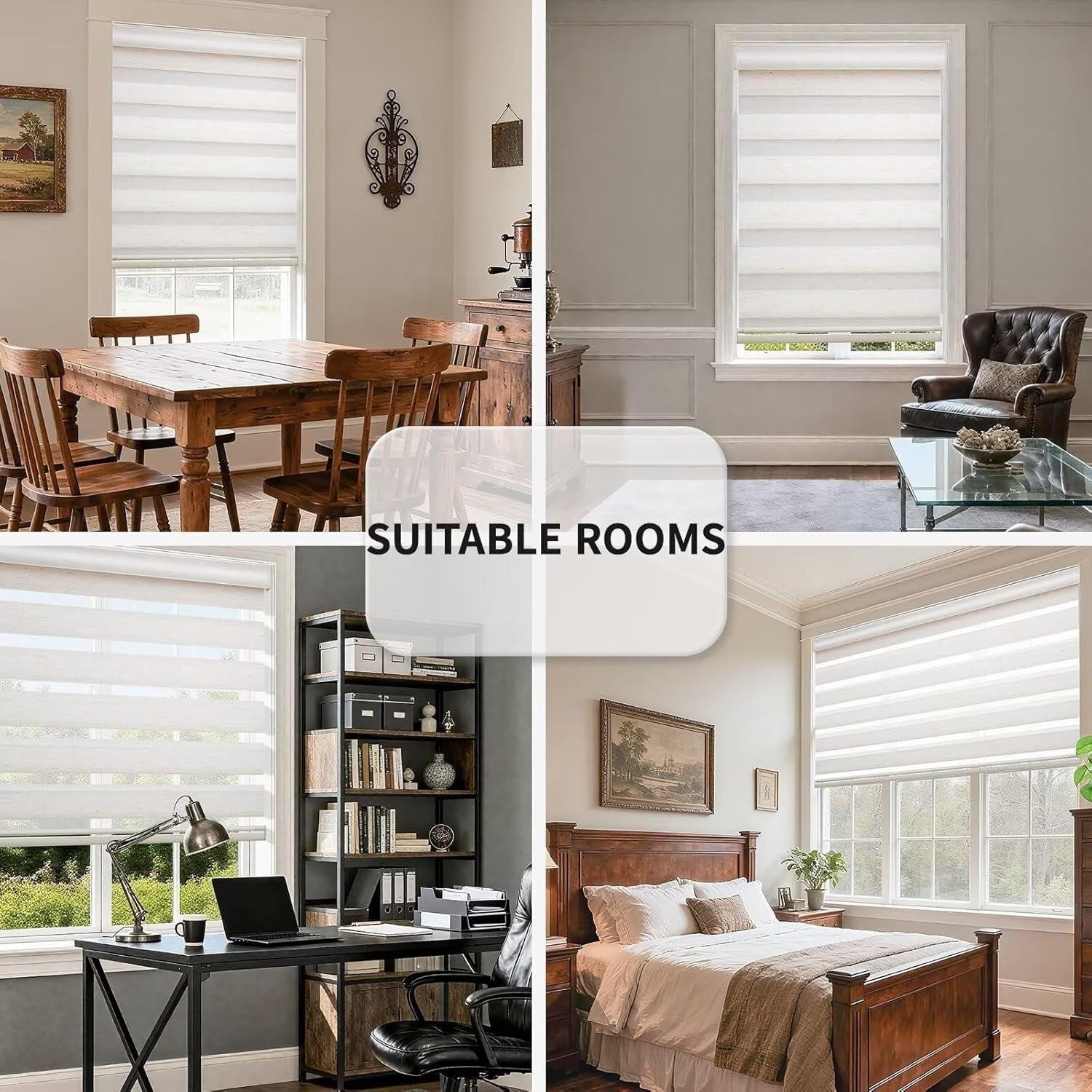 Cordless Zebra Blinds Day & Night Shades thumbnail