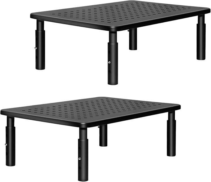 ERGOMAKER Monitor Stand 2 Packs - Height Adjust