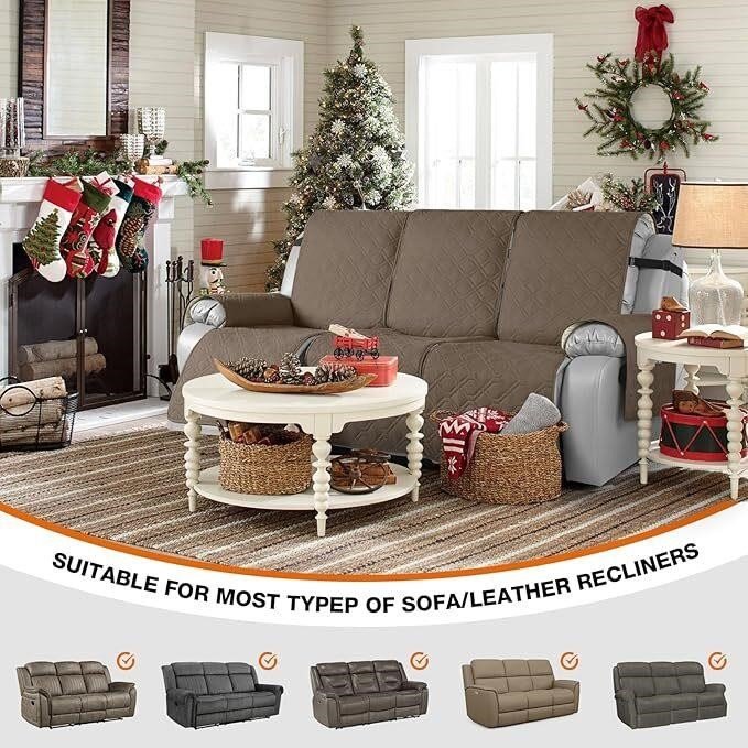 VANSOFY Waterproof Recliner Couch Covers, Sofa thumbnail