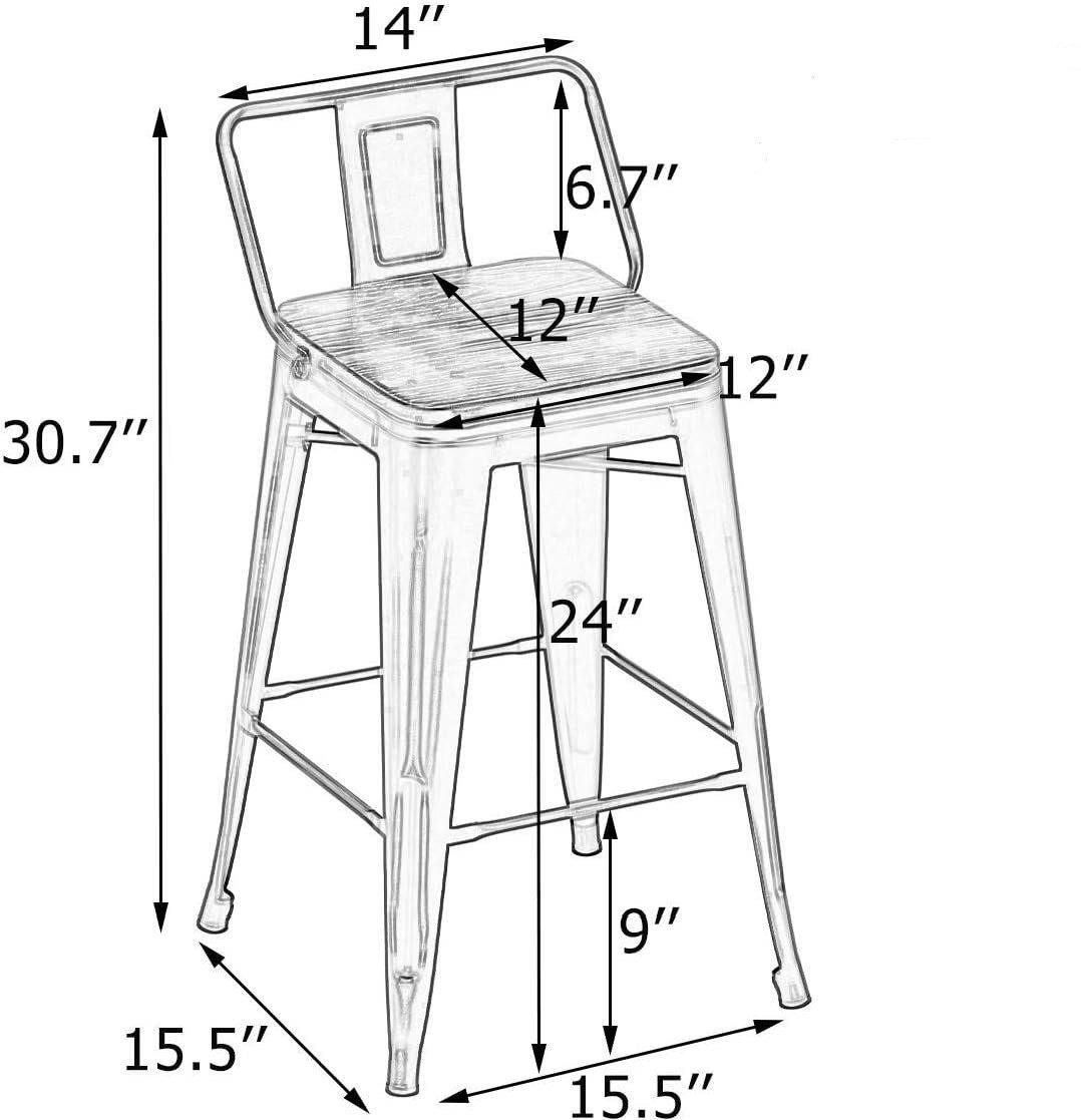 Bar Stools Set of 2 LU127220 thumbnail
