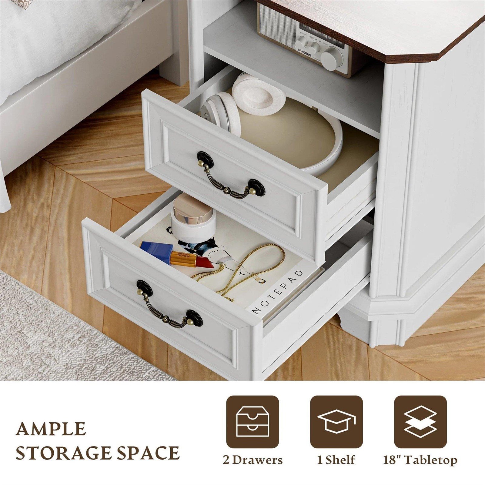 Farmhouse Nightstand thumbnail