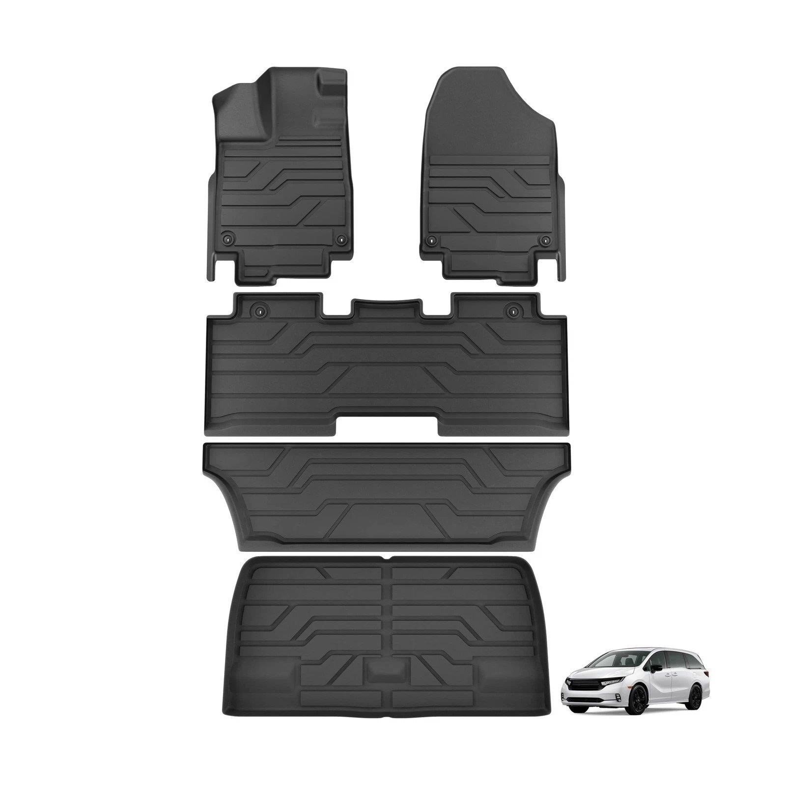 Floor Mats Set for Honda Odyssey 2018-2026 (qty2)