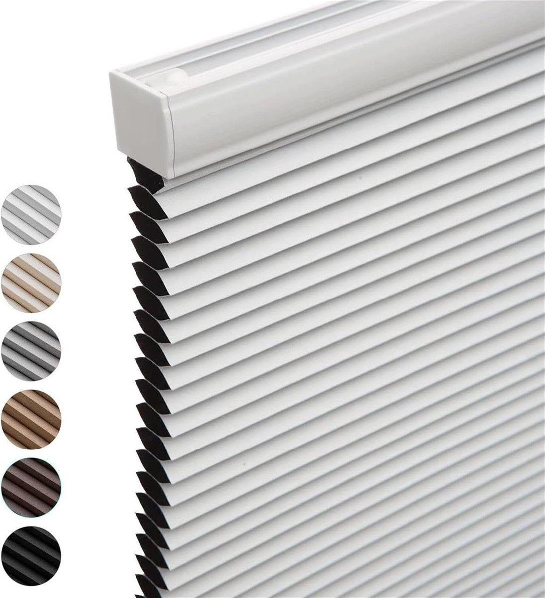 2pcs Blackout Cellular Shades (35.5" W x 64" H) thumbnail