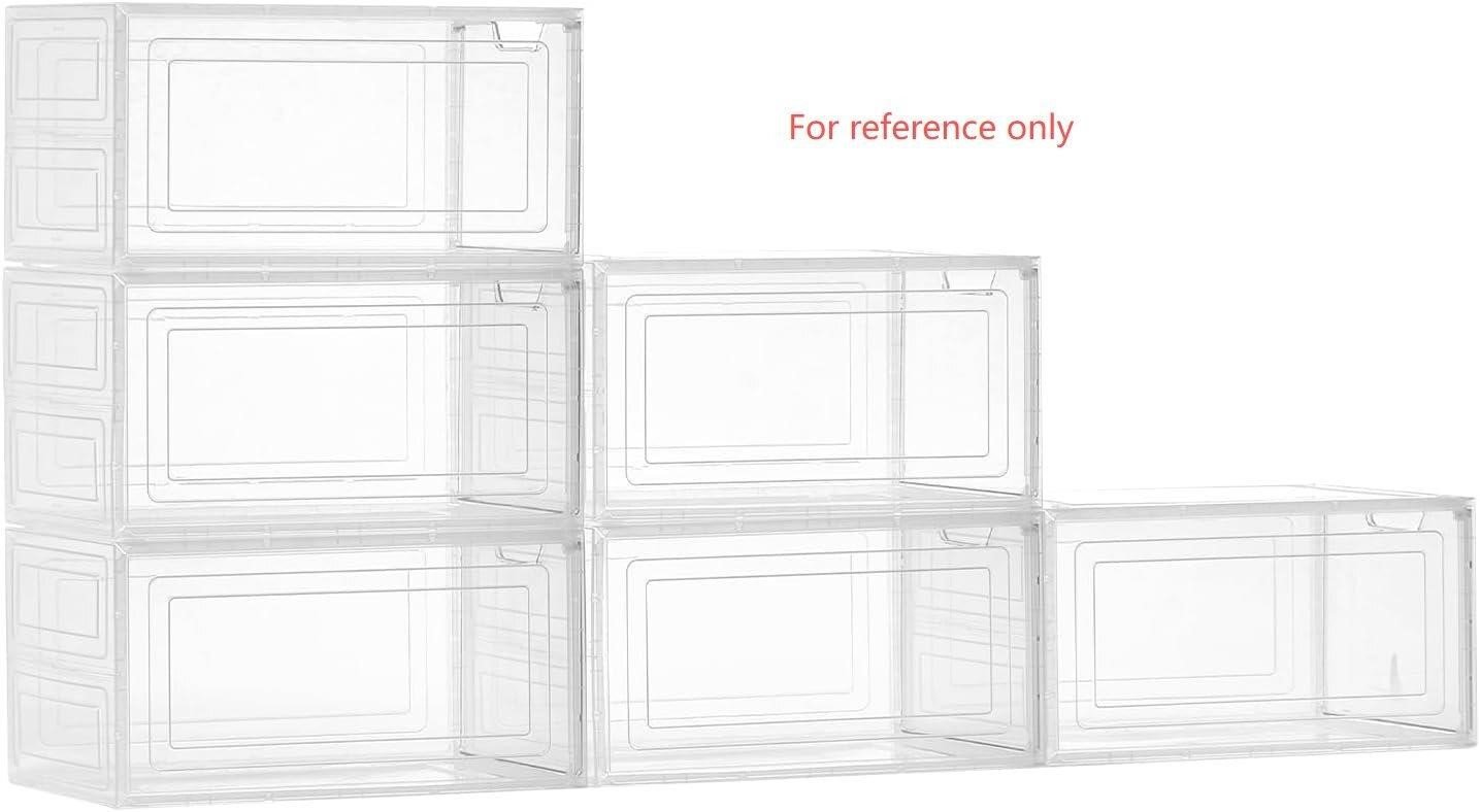 Shoe Storage Boxes Set of 6