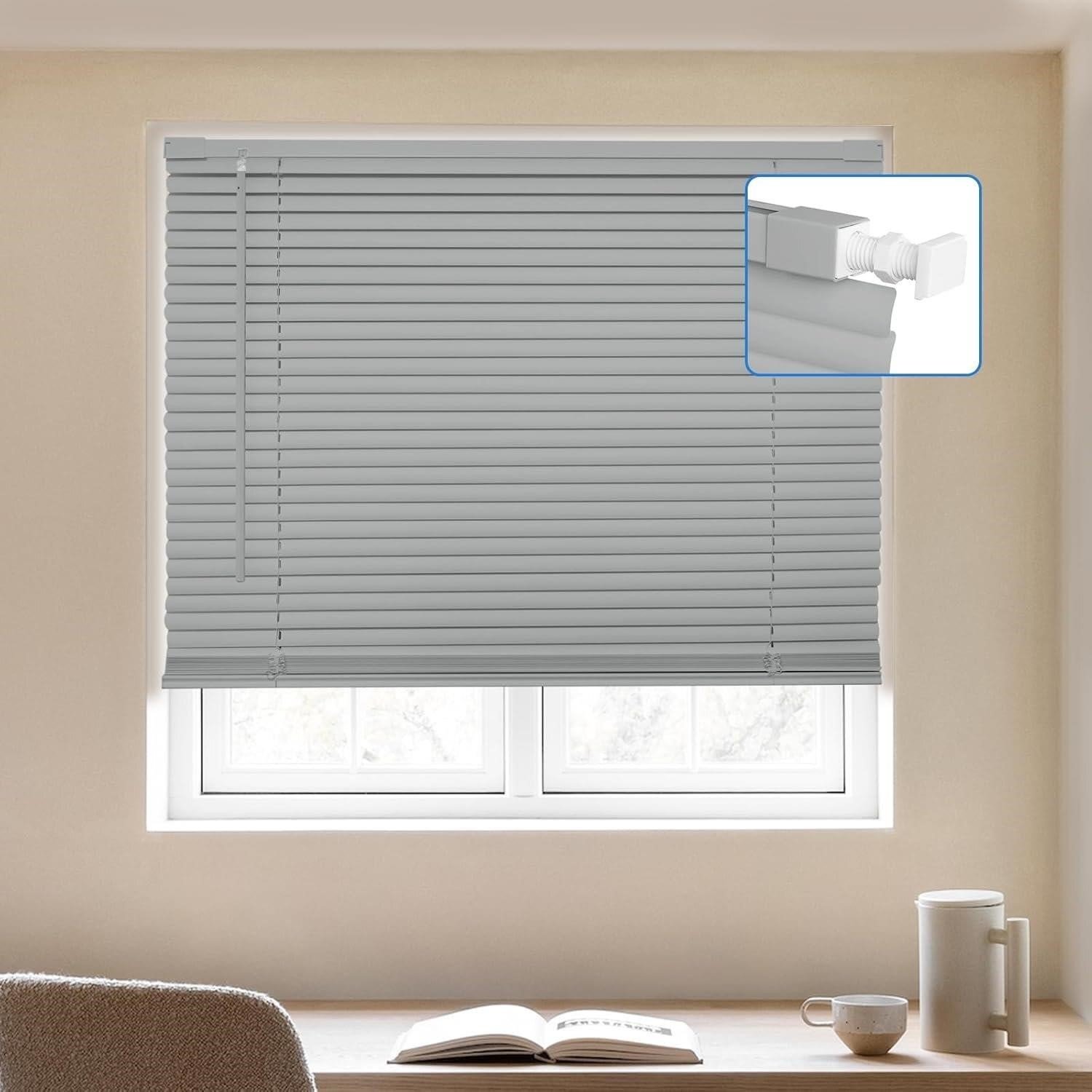 No-Drill Horizontal Blinds 36.5" W