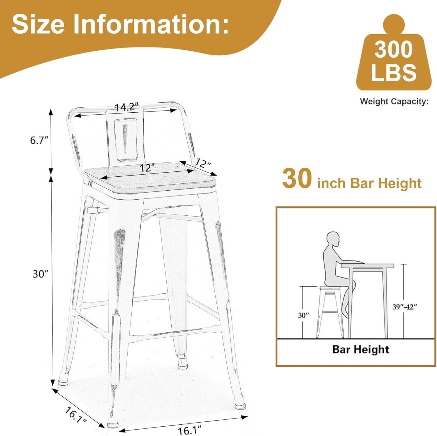 30 Inch Swivel Bar Stool Set  thumbnail