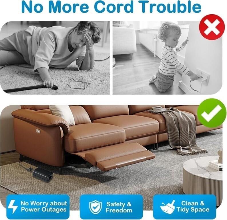 Universal Battery Pack for Reclining Furniture thumbnail