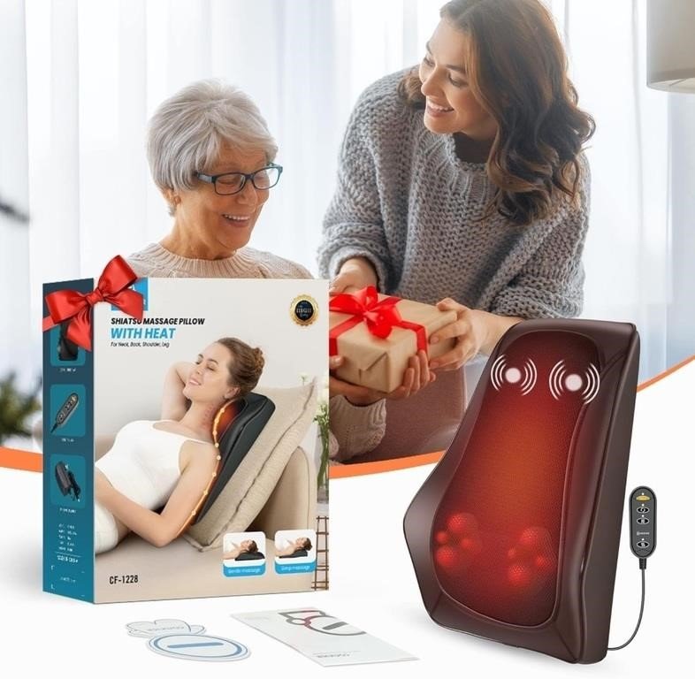 Shiatsu Neck & Back Massager with Heat thumbnail