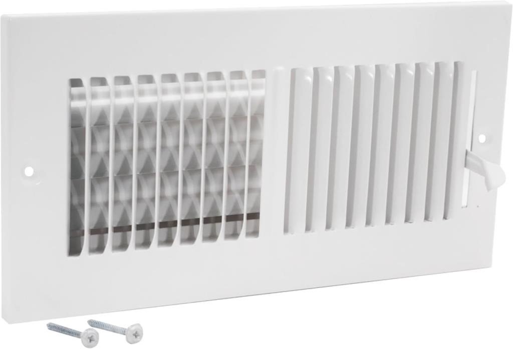 EZ-FLO 61609 Two-Way Sidewall/Ceiling Register 10" x 4"