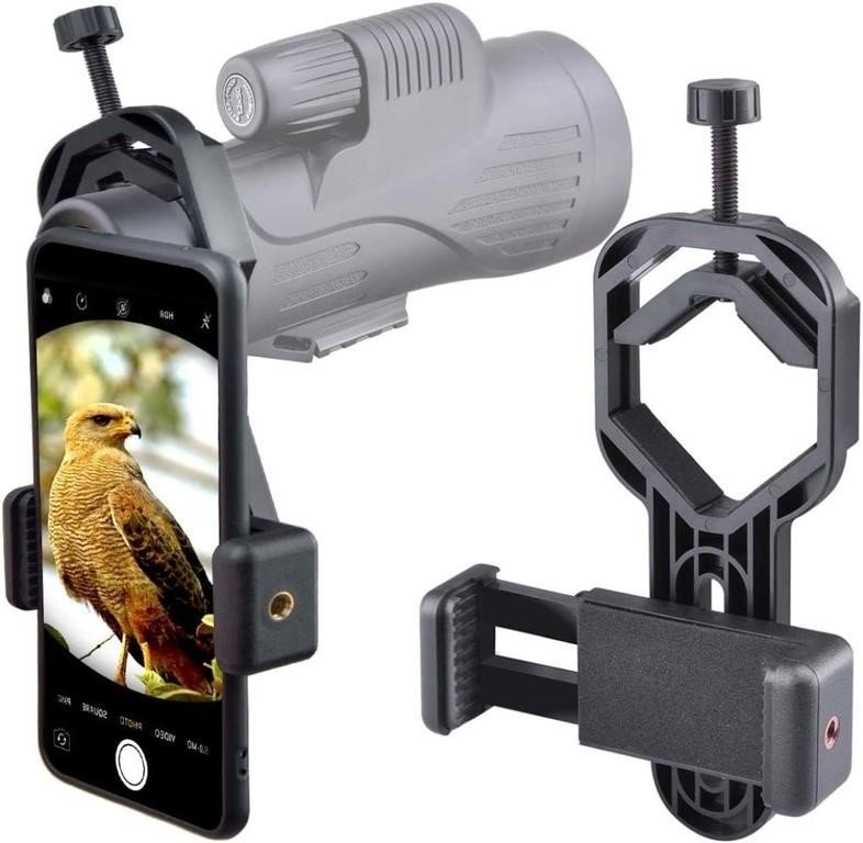 Smartphone Telescope Adapter Camera Mount, Universal