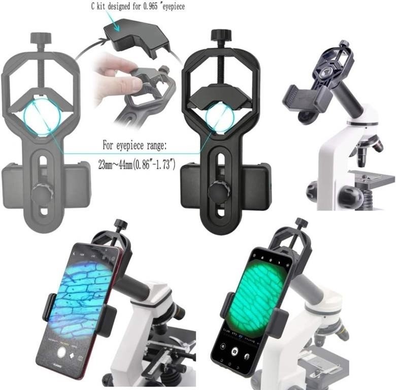 Smartphone Telescope Adapter Camera Mount, Universal thumbnail