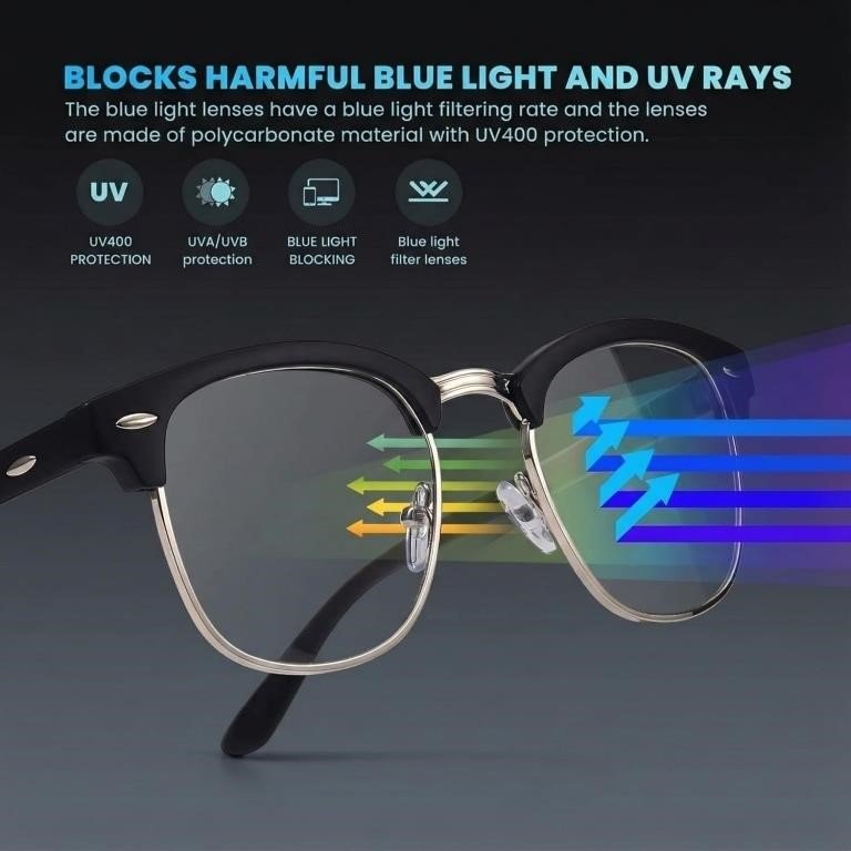 racico Blue Light Glasses for Men & Women - Mixed thumbnail