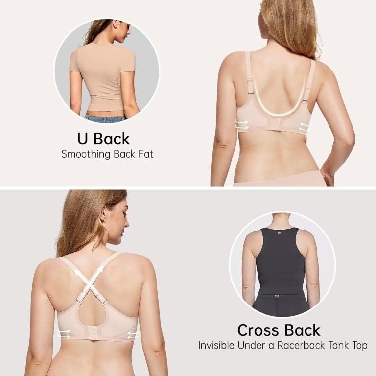 Women Seamless Bra No Underwire Push Up thumbnail