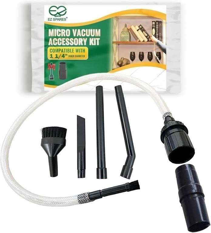 EZ SPARES Vacuum Crevice Attachment Kit