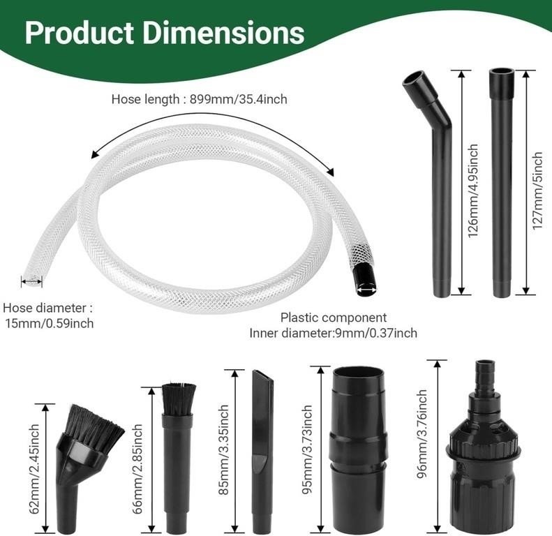 EZ SPARES Vacuum Crevice Attachment Kit thumbnail
