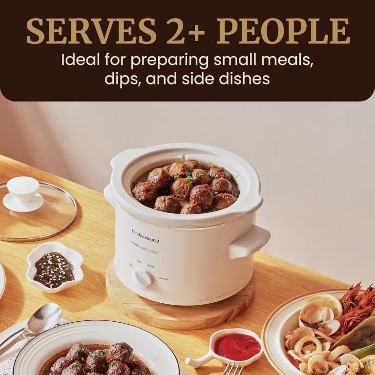 Elite Gourmet MST-250XW Electric Slow Cooker