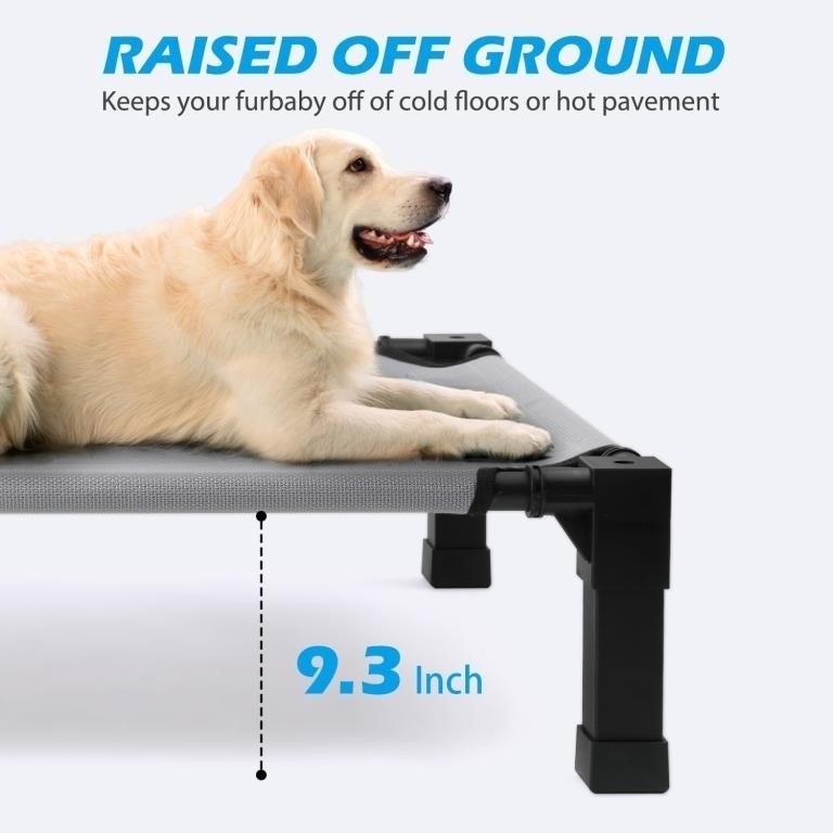 Heeyoo Elevated Dog Bed, Cooling Raised Pet Cot  thumbnail