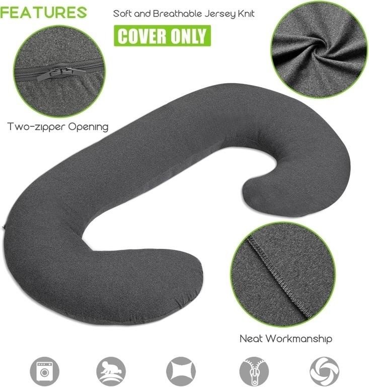 COSMOPLUS C-Shaped Full Body Pregnancy Pillow thumbnail