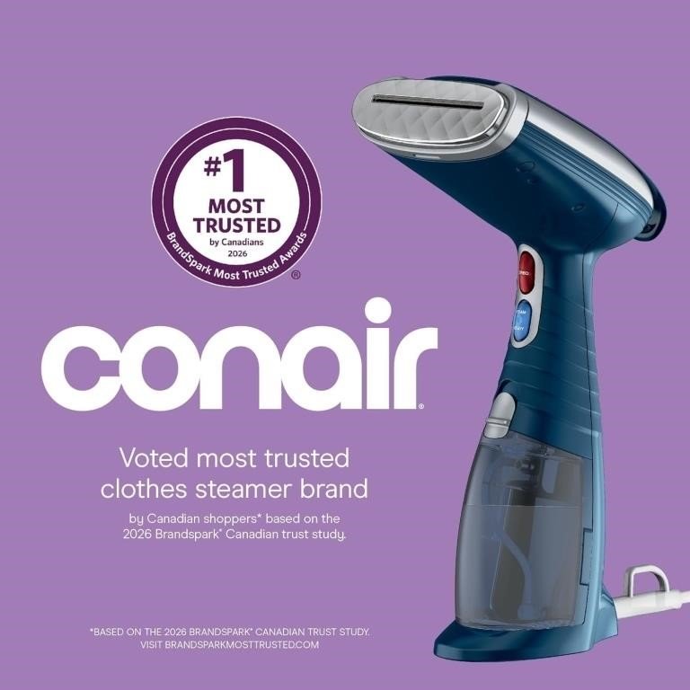 Conair GS38NXC Turbo Extreme Steam Handheld Fabric thumbnail