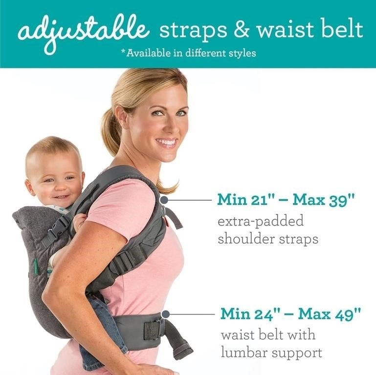 Infantino Flip 4-in-1 Convertible Baby Carrier thumbnail
