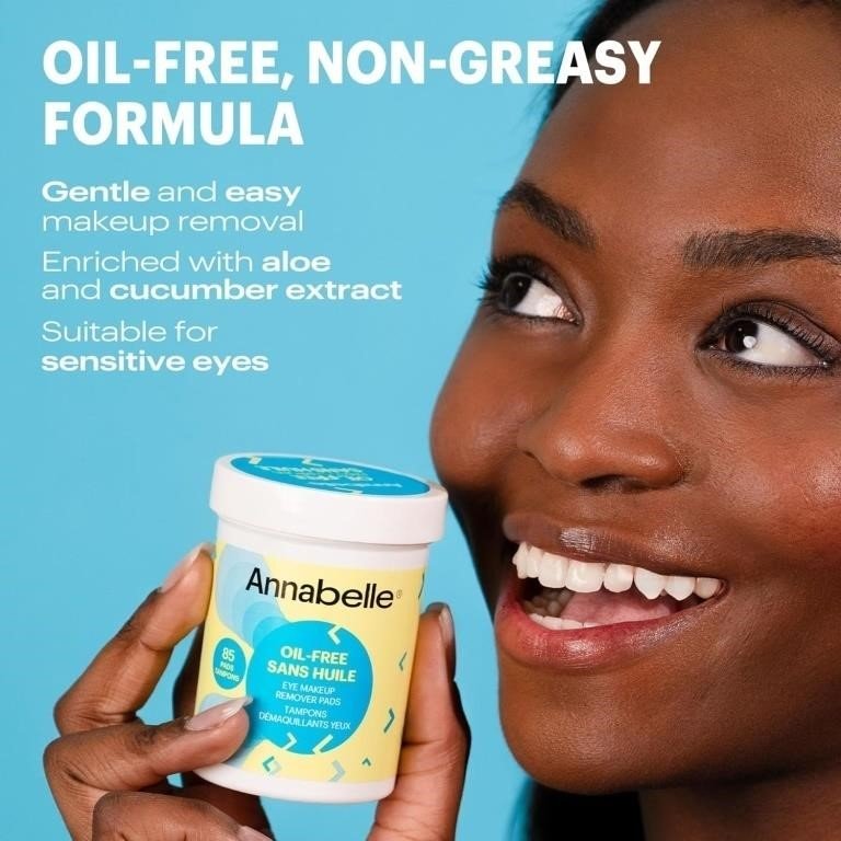Annabelle Oil-Free Eye Makeup Remover Pads, Makeup thumbnail