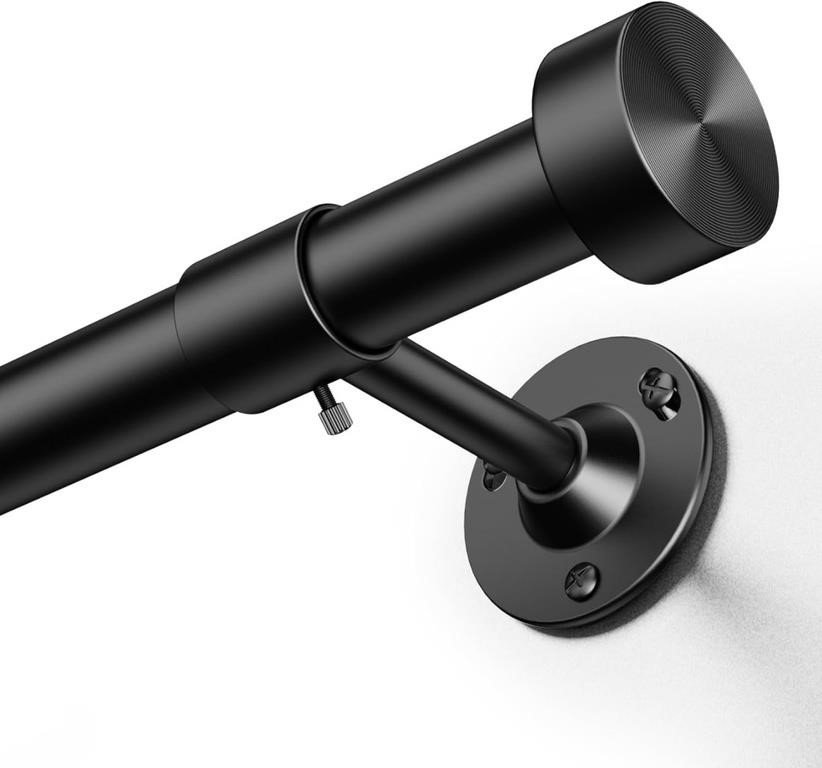 YaFex Heavy Duty Curtain Rods 32-90 Inch