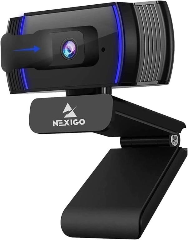 NexiGo N930AF 1080P Webcam with Microphone & Privacy Cover  thumbnail