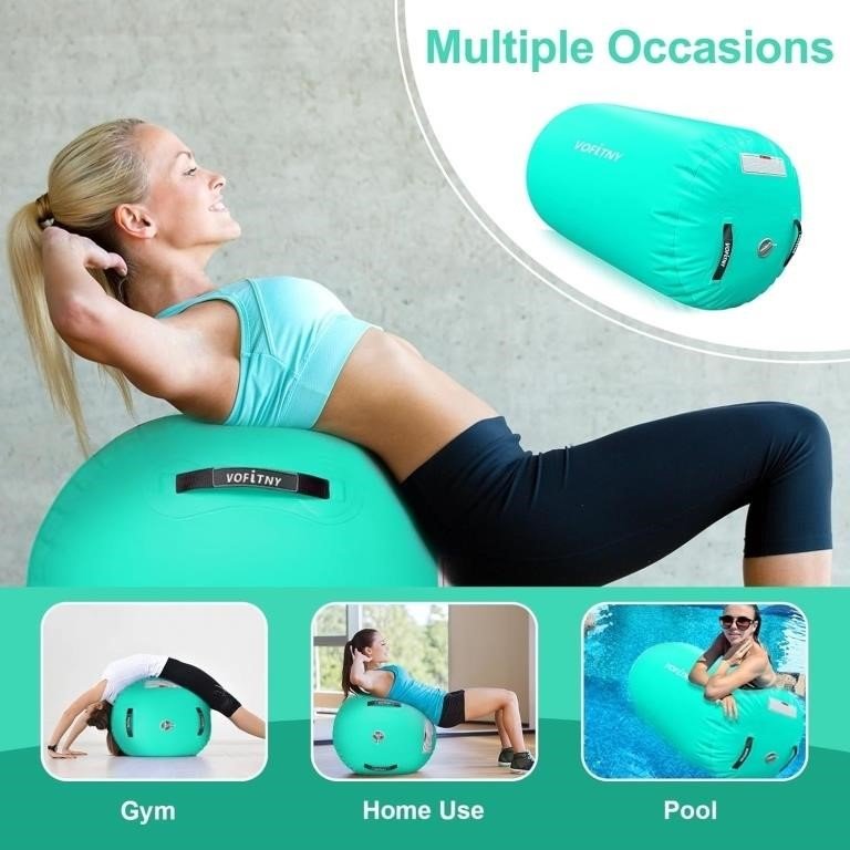 VOFiTNY Inflatable Air Barrel for Gymnastics & Tumbling thumbnail